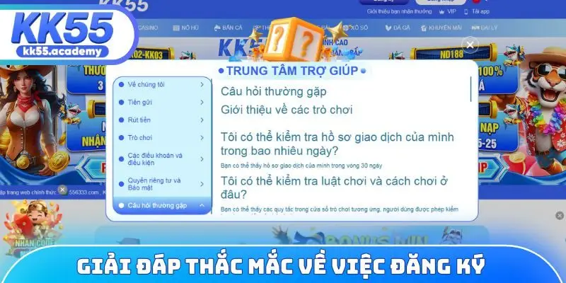 Giải đáp thắc mắc về việc đăng ký